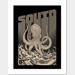 Squid Posters and Art